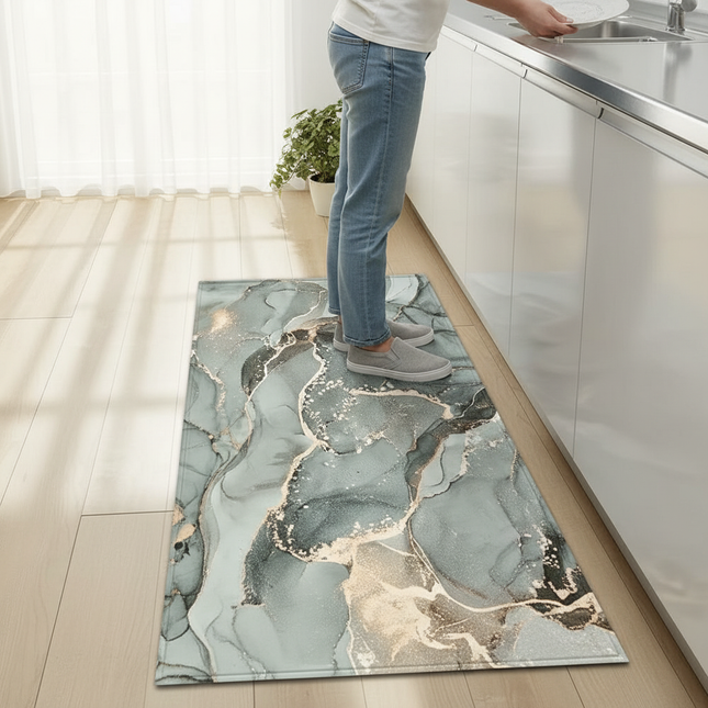 Kitchen Bath Foot Mat Home Living Room Balcony Bedroom Bedside Floor Decor Long Carpet House Hallway Entrance Door Anti-Slip Rug - gallery 1