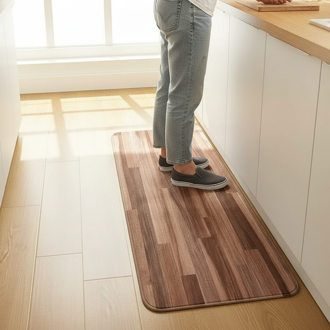 Anti Slip,absorbent and Fatigue Resistant Mat-Durable,washable,suitable for Kitchen and Bathroom Mats,kitchen Absorbent Carpet A - gallery 1