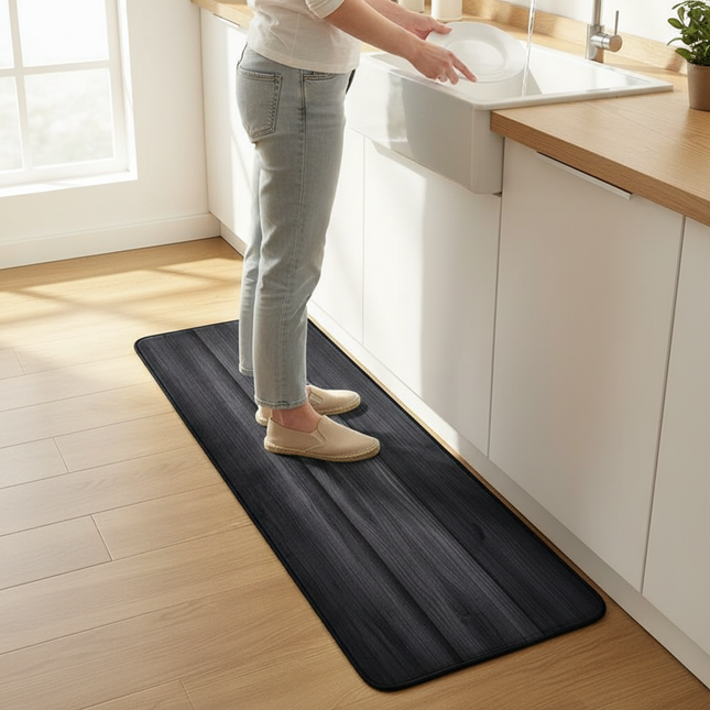 Anti Slip,absorbent and Fatigue Resistant Mat-Durable,washable,suitable for Kitchen and Bathroom Mats,kitchen Absorbent Carpet A - gallery 1