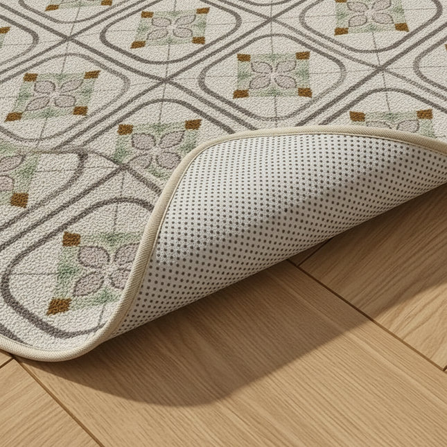 Kitchen Floor Mat Vinyl Carpet Pvc Leather Mats Waterproof Oil-proof Large Rug Home Decoration Non-slip 주방 발매트 대형주방매트 Для Кухни - gallery 2