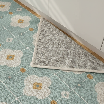 Kitchen Floor Mat Vinyl Carpet Pvc Leather Mats Waterproof Oil-proof Large Rug Home Decoration Non-slip 주방 발매트 대형주방매트 Для Кухни - gallery 2