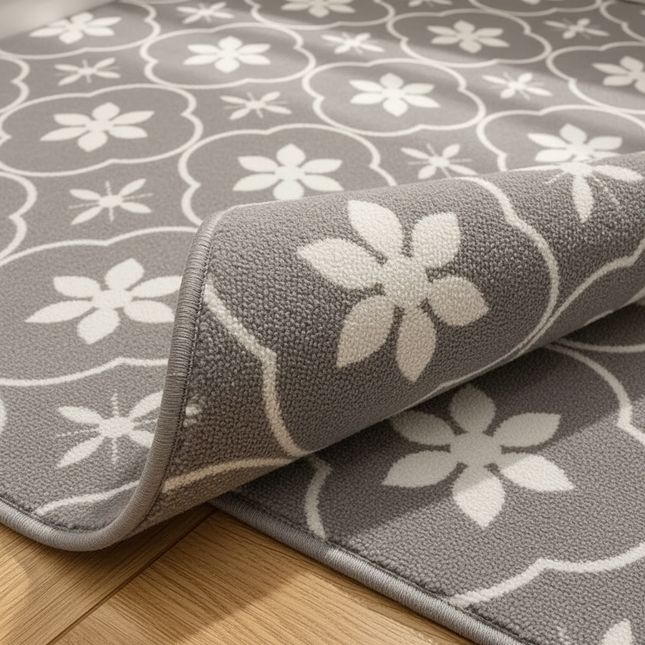Kitchen Floor Mat Vinyl Carpet Pvc Leather Mats Waterproof Oil-proof Large Rug Home Decoration Non-slip 주방 발매트 대형주방매트 Для Кухни - gallery 2