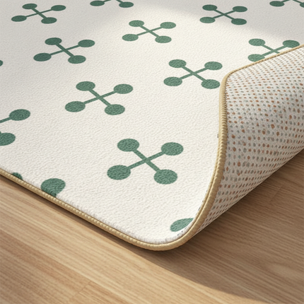 Tapis Cuisine design géométrique antidérapant