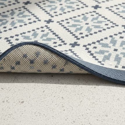 Kitchen Pvc Floor Mat Leather Waterproof Non-slip Carpet Oil-proof Foot Mats Pink Flower Pattern Home Decoration Rug Vinyl Rugs - gallery 2