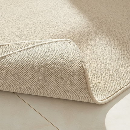 Tapis Cuisine beige uni antidérapant sobre