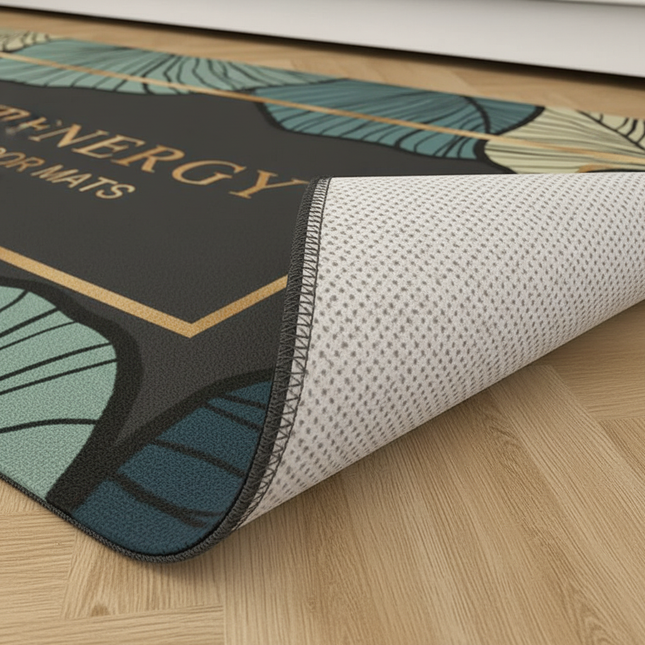 Carpet for Kitchen Pvc Leather Non-slip Floor Mat Waterproof Oil-proof Foot Mats Long Rug Green Plants Home Decoration Rugs - gallery 2