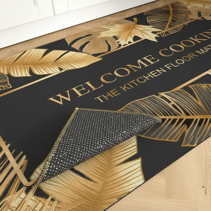 Carpet for Kitchen Pvc Leather Non-slip Floor Mat Waterproof Oil-proof Foot Mats Long Rug Green Plants Home Decoration Rugs - gallery 2