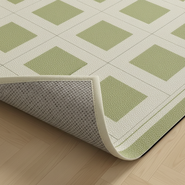 Kitchen Floor Mat Waterproof Large Carpet Pvc Leather Non-slip Oil-proof Foot Mats Home Decoration Rug Alfombra De Cocina 주방 깔개 - gallery 2