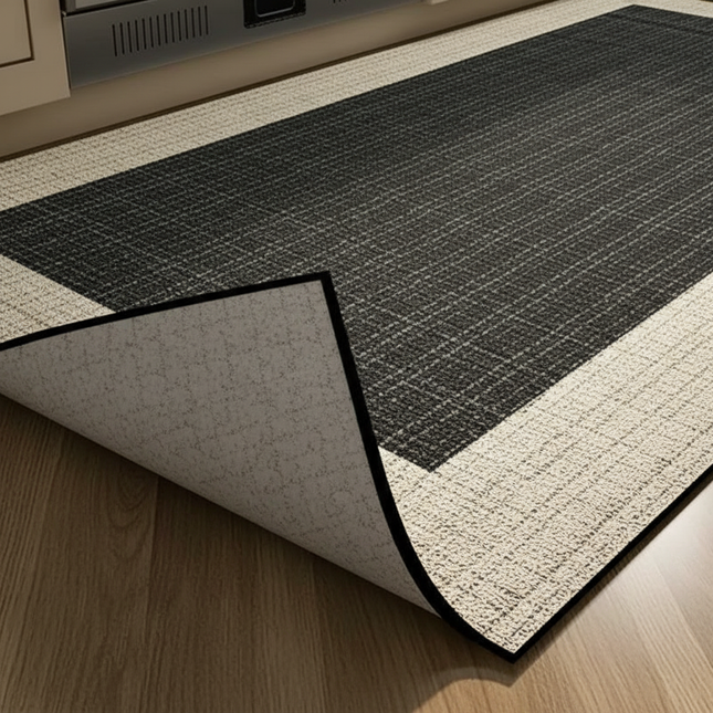 Rug for Kitchen Waterproof Floor Mat Long Carpet Pvc Leather Non-slip Oil-proof Foot Mats Minimalist Home Decoration Rugs - gallery 2