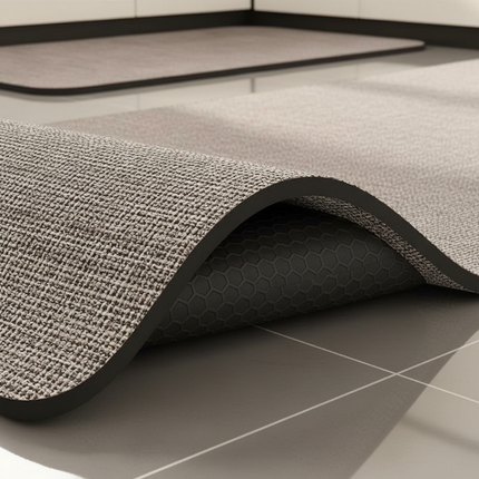 Tapis Cuisine minimaliste texturé antidérapant