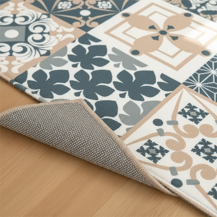 Tapis Cuisine design patchwork antidérapant