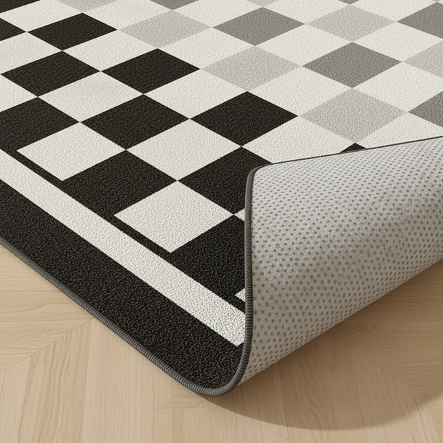 PVC Leather Scrubbed Entry Carpets Home Large Area Balcony Rug Kitchen Oil-proof Waterproof Carpet Living Room Decoration Rugs - gallery 2