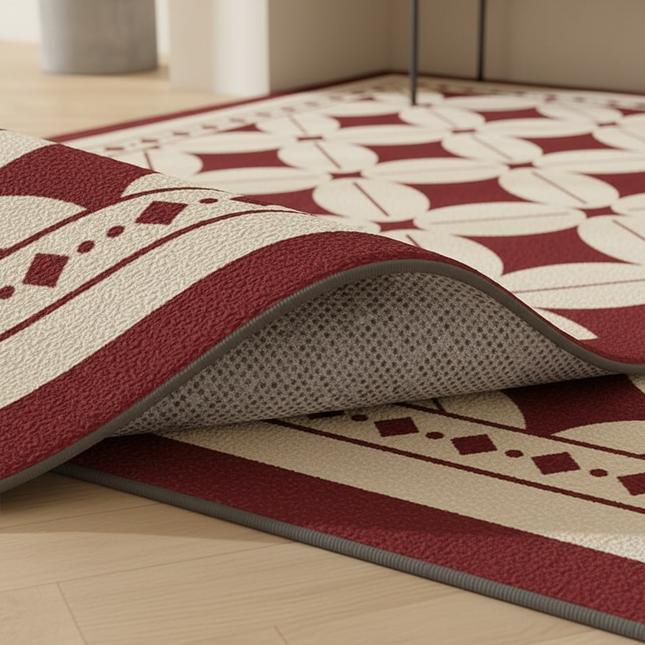 PVC Leather Scrubbed Entry Carpets Home Large Area Balcony Rug Kitchen Oil-proof Waterproof Carpet Living Room Decoration Rugs - gallery 2