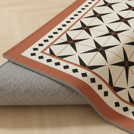 Tapis Cuisine motif étoiles imperméable