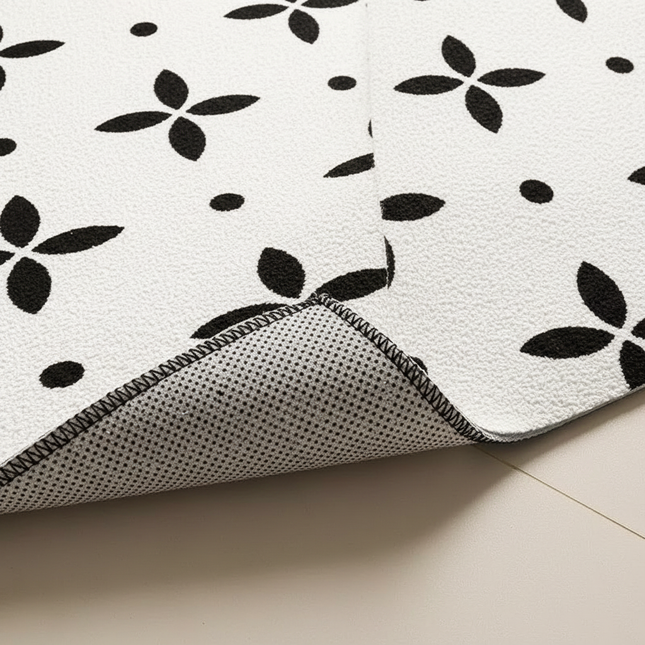 Carpet for Kitchen Anti-slip Oil-proof Rug Pvc Leather Floor Mat Wipeable Easy To Clean Waterproof Foot Mats Large Size Carpets - gallery 2