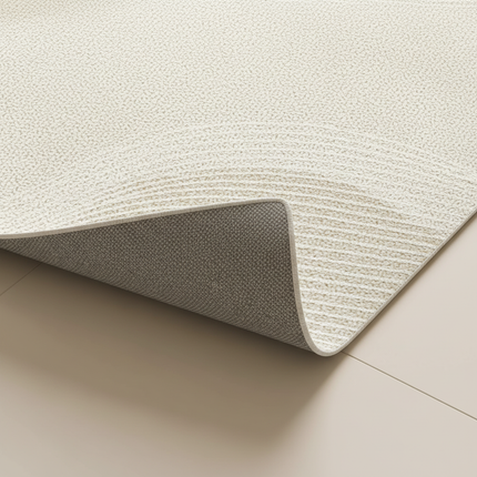 Tapis Cuisine moderne beige abstrait