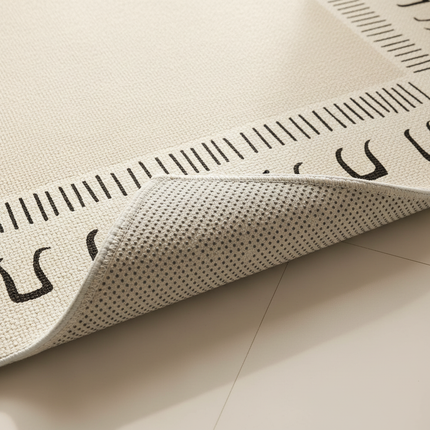 PVC Leather Kitchen Mats Modern Minimalism Matpractical Waterproof Oil-proof Carpet Large Area Anti-fouling Balcony Rug Tapis 러그 - gallery 2