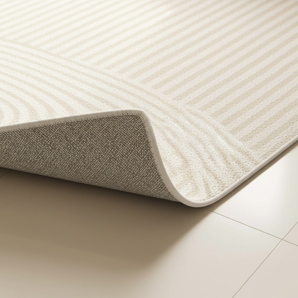 Tapis Cuisine moderne beige imperméable
