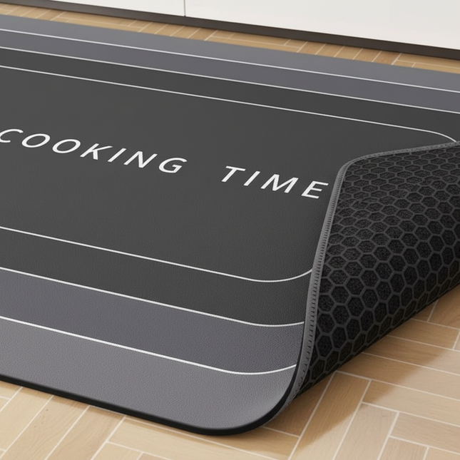 VIKAMA Kitchen Floor Mat Non-slip, Oil-resistant Absorbent Mat Door Mat Soiled Foot Mat Waterproof Household Carpet - gallery 2