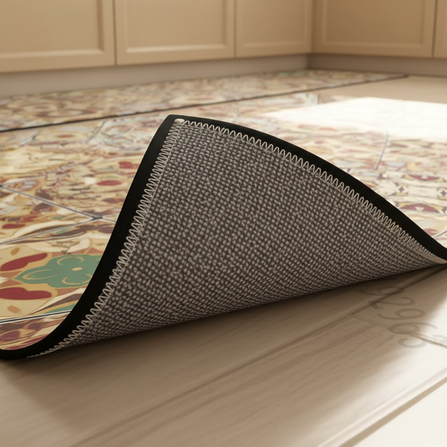 1PCS Kitchen Floor Mat Waterproof, Anti-skid, Anti-dirty Foot Mat Household Door Mat Crystal Velvet Long Strip Carpet Door Mats - gallery 2