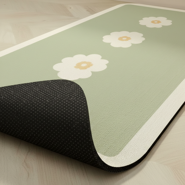 VIKAMA Non-Slip Waterproof Kitchen Mat-Diatomaceous Earth Absorbent Rug, Anti-Fatigue Floor Pad for Indoor, Eco-Friendly Design - gallery 2