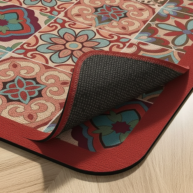 Non-slip Kitchen Mat Crystal Velvet Super Absorbent Floor Mats Kitchen Long Carpets Bathroom Entrance Door Mat Bedroom Long Rugs - gallery 2