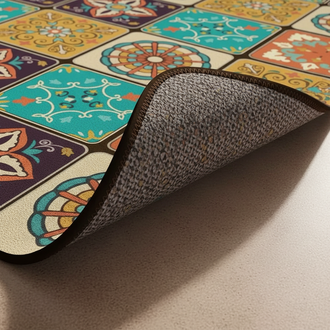 Non-slip Kitchen Mat Crystal Velvet Super Absorbent Floor Mats Kitchen Long Carpets Bathroom Entrance Door Mat Bedroom Long Rugs - gallery 2