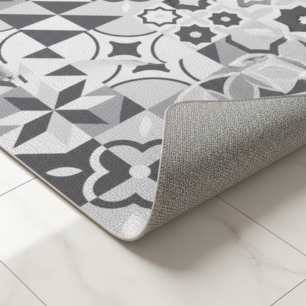 Non-slip Kitchen Rugs Vinyl Kitchen Carpet Waterproof Floor Mat for Kitchen Home Decoration Area Rug Alfombras De Cocina - gallery 2
