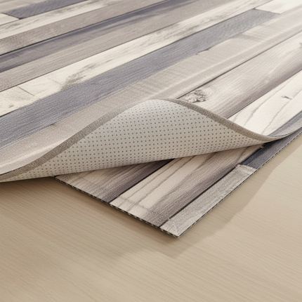 Tapis Cuisine effet bois antidérapant