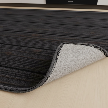 Wood Plank Stripe Color Pattern Home Kitchen Floor Mat Door Front Decoration Floor Mat - gallery 2