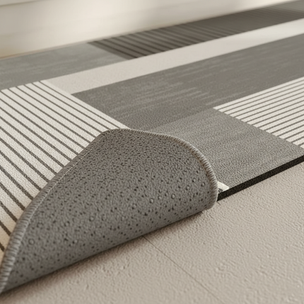 Tapis Cuisine moderne gris antidérapant