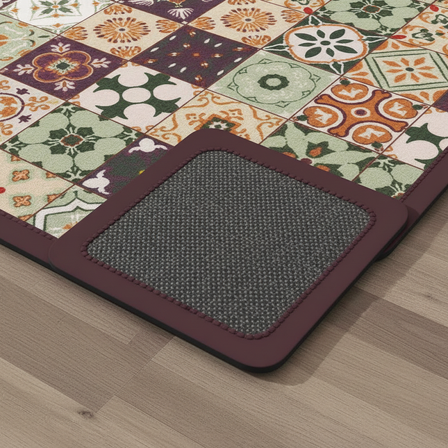 Colorful Non-Slip Kitchen Carpet Washable Floor Mat Dual Surface Absorbent  Doormat Rug Entrance Large Long Quality Mat - gallery 2