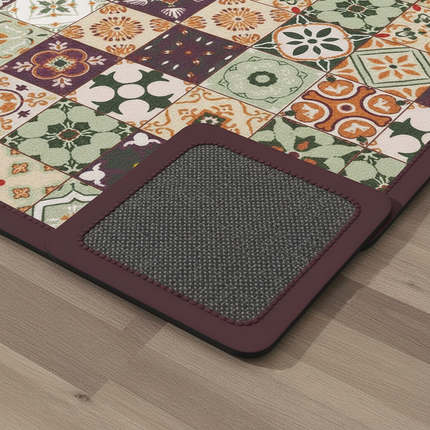 Tapis Cuisine Carreaux Mosaïque Lavable