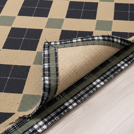 Tapis Cuisine motif losanges antidérapant