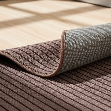 Tapis Cuisine marron long antidérapant