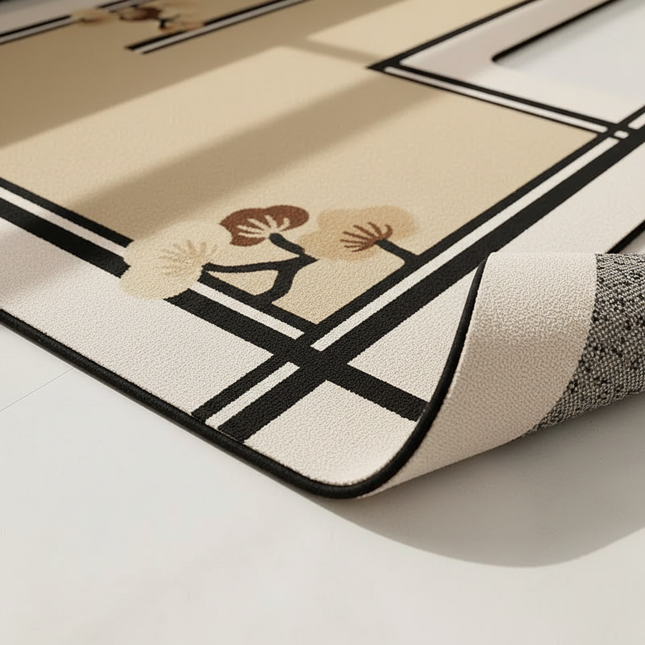 Kitchen Floor Rug Diatomite Mud L-shaped Pvc Soft Floor Mats Super Non-slip Absorbent Washable Home Decoration Carpet 주방바닥매트 - gallery 2