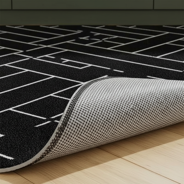 Kitchen Floor Mat Bedroom Living Room Long Bedside Area Rug Hallway Soft Washable Carpet Anti Slip Bathroom Entrance Doormat - gallery 2