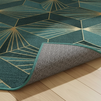 Tapis Cuisine moderne géométrique antidérapant lavable