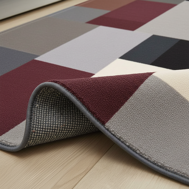 Plaid Kitchen Mat Home Living Room Balcony Bedroom Floor Decoration 3D Carpet House Hallway Entrance Door Bath Non-Slip Foot Rug - gallery 2