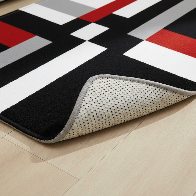 Plaid Kitchen Mat Home Living Room Balcony Bedroom Floor Decoration 3D Carpet House Hallway Entrance Door Bath Non-Slip Foot Rug - gallery 2