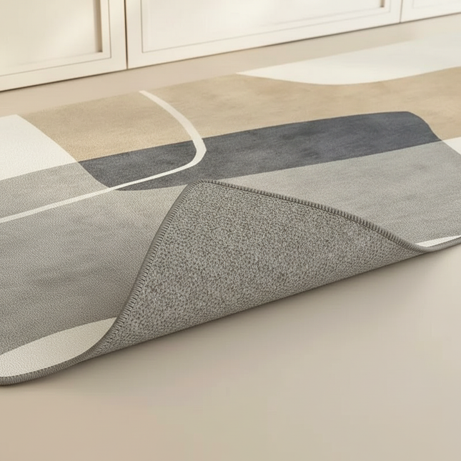 Kitchen Floor Mat Pvc Waterproof Vinyl Carpet Home Decoration Long Rug Oil-proof Non-slip Foot Mats Custom 주방 카펫 Alfombra Cocina - gallery 2