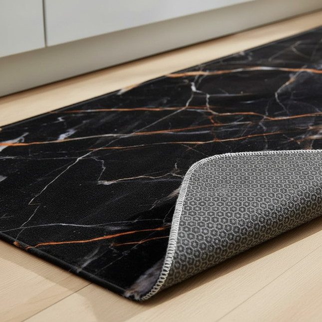 Marble Pattern Home Kitchen Floor Mat Door Front Decoration Floor Mat - gallery 2