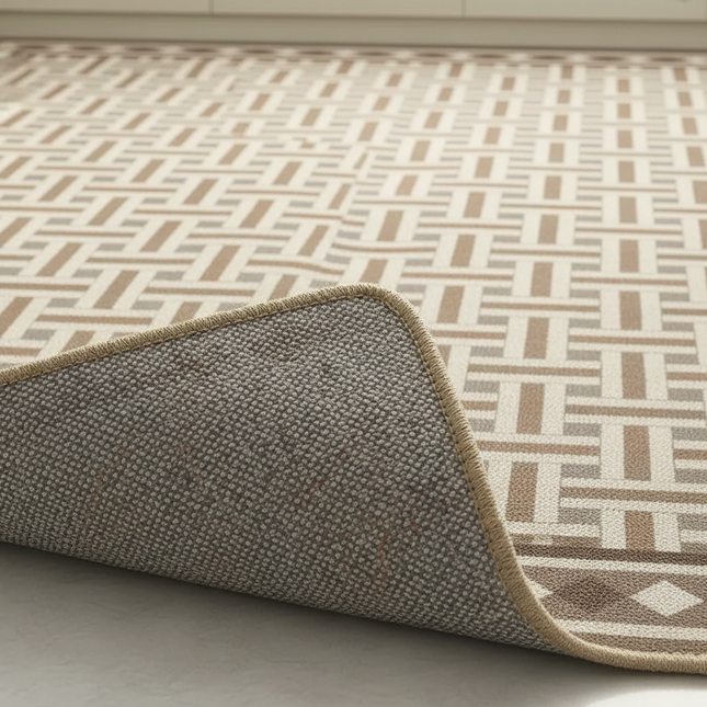 Minimalist Kitchen Floor Mat Anti-fouling Oil-proof Scrubbable PVC Waterproof Carpet Balcony Sturdy Non-slip Rug Ковер Tapis 러그 - gallery 2