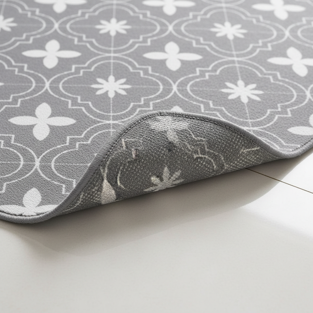 Modern Kitchen Pvc Leather Floor Mat Home Heat Resistant Oil-proof Rugs Large Area Rug Non-slip Washable Carpets for Living Room - gallery 2