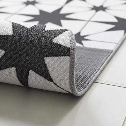 Modern Kitchen Pvc Leather Floor Mat Home Heat Resistant Oil-proof Rugs Large Area Rug Non-slip Washable Carpets for Living Room - gallery 2