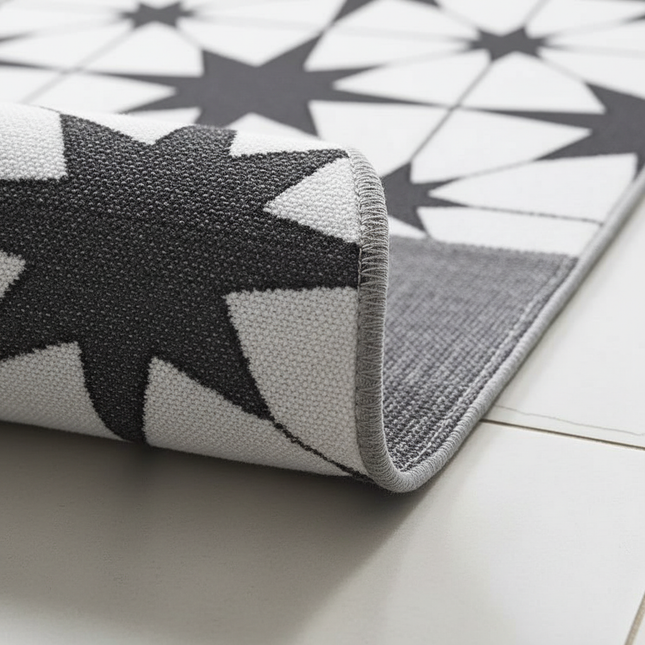 Modern Kitchen Pvc Leather Floor Mat Home Heat Resistant Oil-proof Rugs Large Area Rug Non-slip Washable Carpets for Living Room - gallery 2
