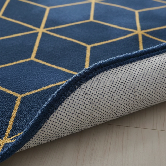 Simple Anti-fouling and Oil-proof Kitchen Mat Home Large Area Wear-resistant Rug Washable Pvc Leather Carpet for Living Room - gallery 2