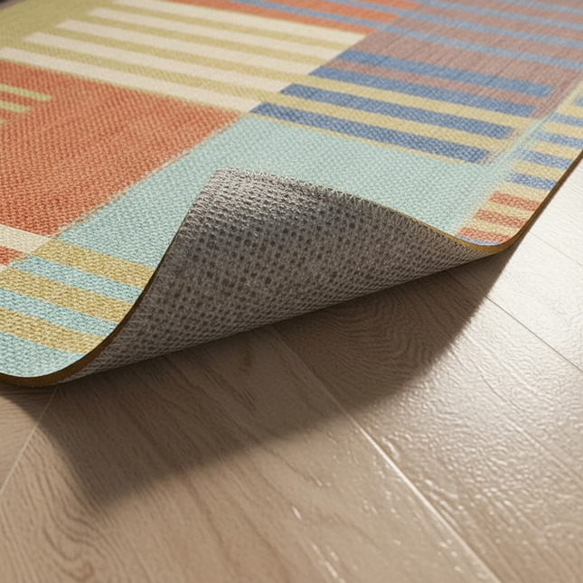 Kitchen Floor Mat Waterproof Oil-proof PVC Leather Carpet Non-slip Vintage Nordic Rug 주방매트 Коврик Для Кухни Alfombras De Cocina - gallery 2