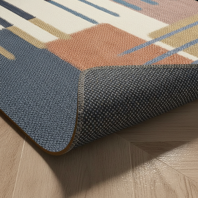 Kitchen Floor Mat Waterproof Oil-proof PVC Leather Carpet Non-slip Vintage Nordic Rug 주방매트 Коврик Для Кухни Alfombras De Cocina - gallery 2