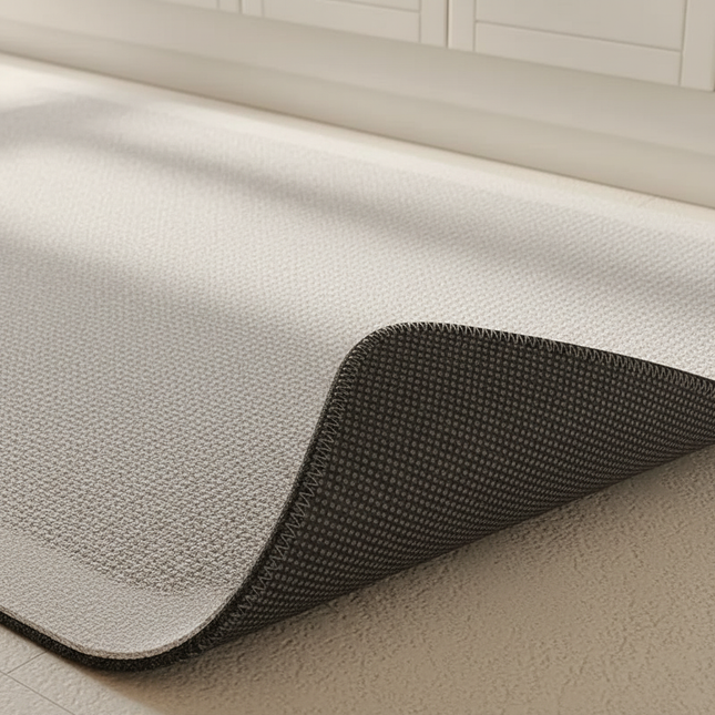 Kitchen Floor Mat, Soft Diatom Mud Absorbent Carpet, Minimalist Style, Beige, Long Strip Foot Mats, Home Decoration Non-slip Rug - gallery 2